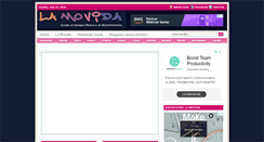 Desktop Screenshot of lamovida.sferamagazine.it